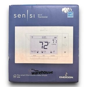 NIB Emerson Sensi Wi-Fi Smart Thermostat for Smart Home ST55